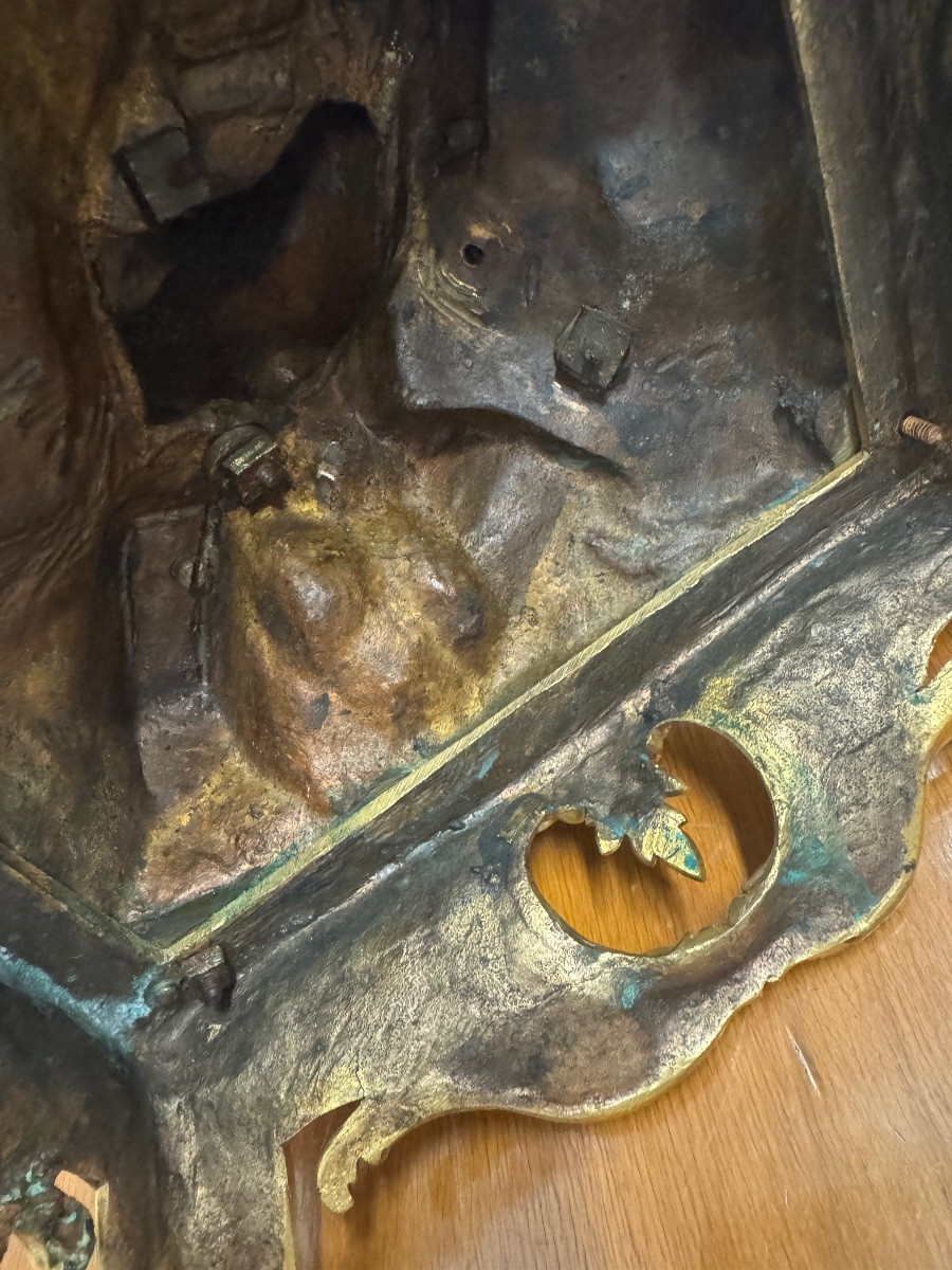 Bronze Sculpture The Rape Of The Sabine Women On Base Signed Henri Dasson, 1885-photo-3