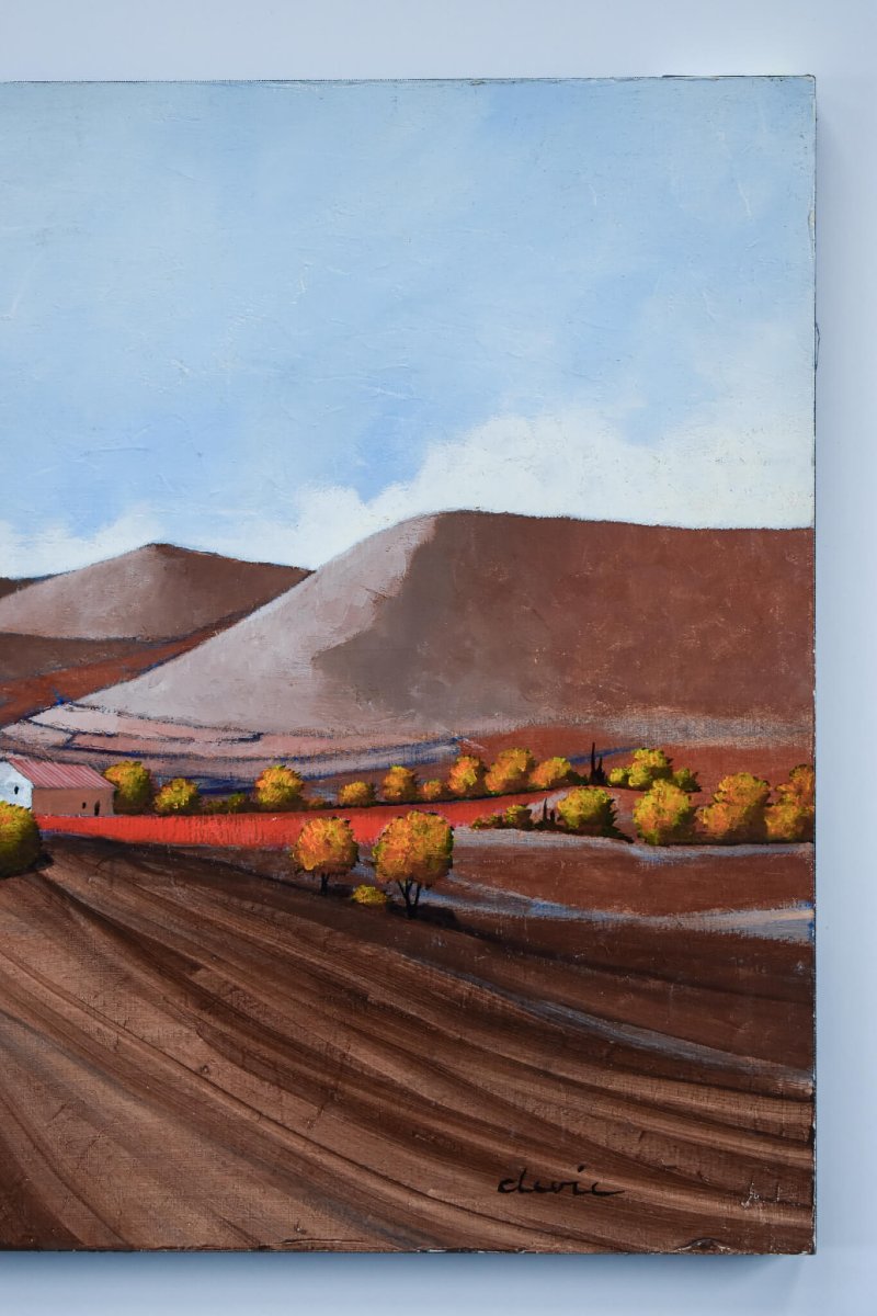 Serge Devic - Paysage de Provence-photo-4
