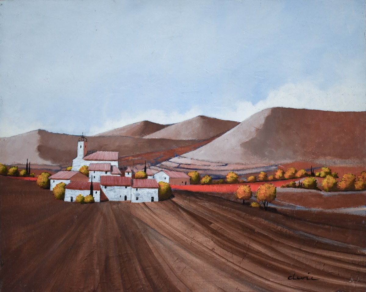 Serge Devic - Paysage de Provence