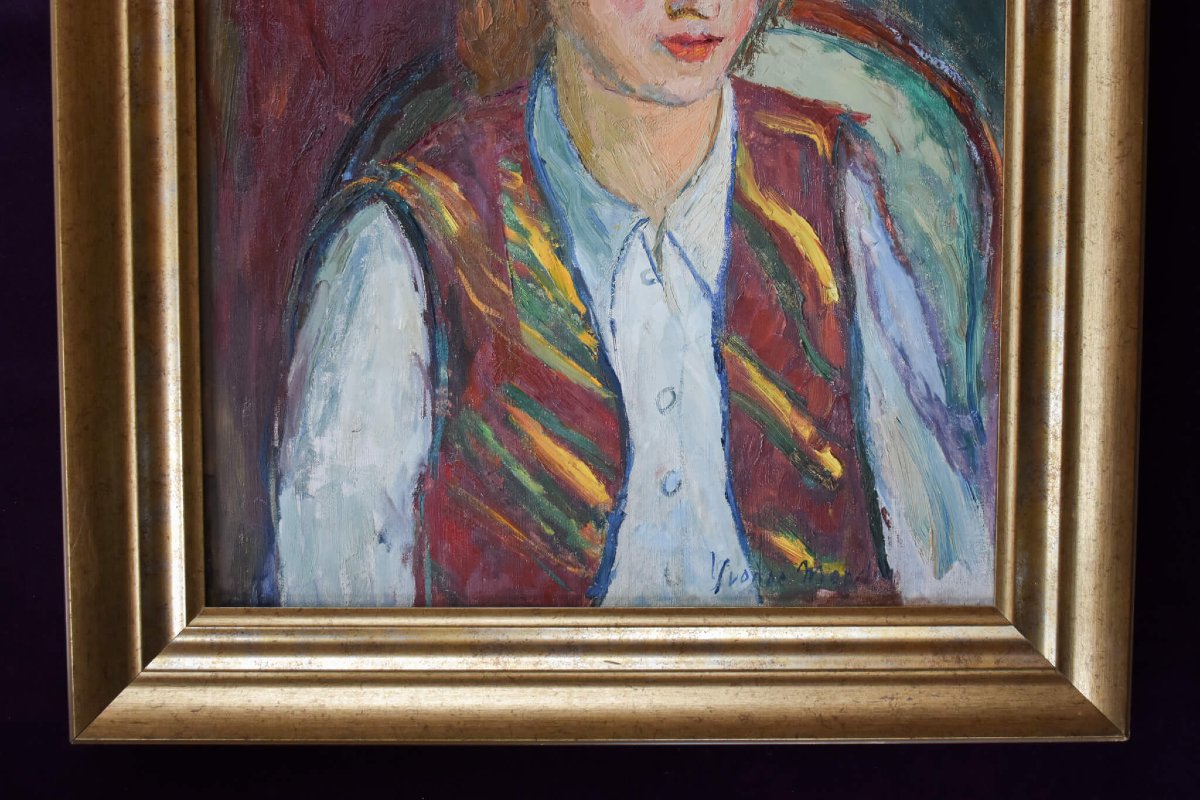 Yvonne Mondin - Portrait de femme-photo-4
