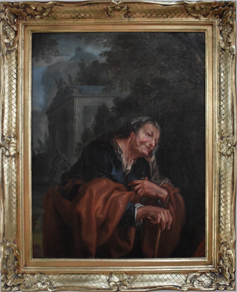 17th Century German School - Allegory Of Winter-photo-2