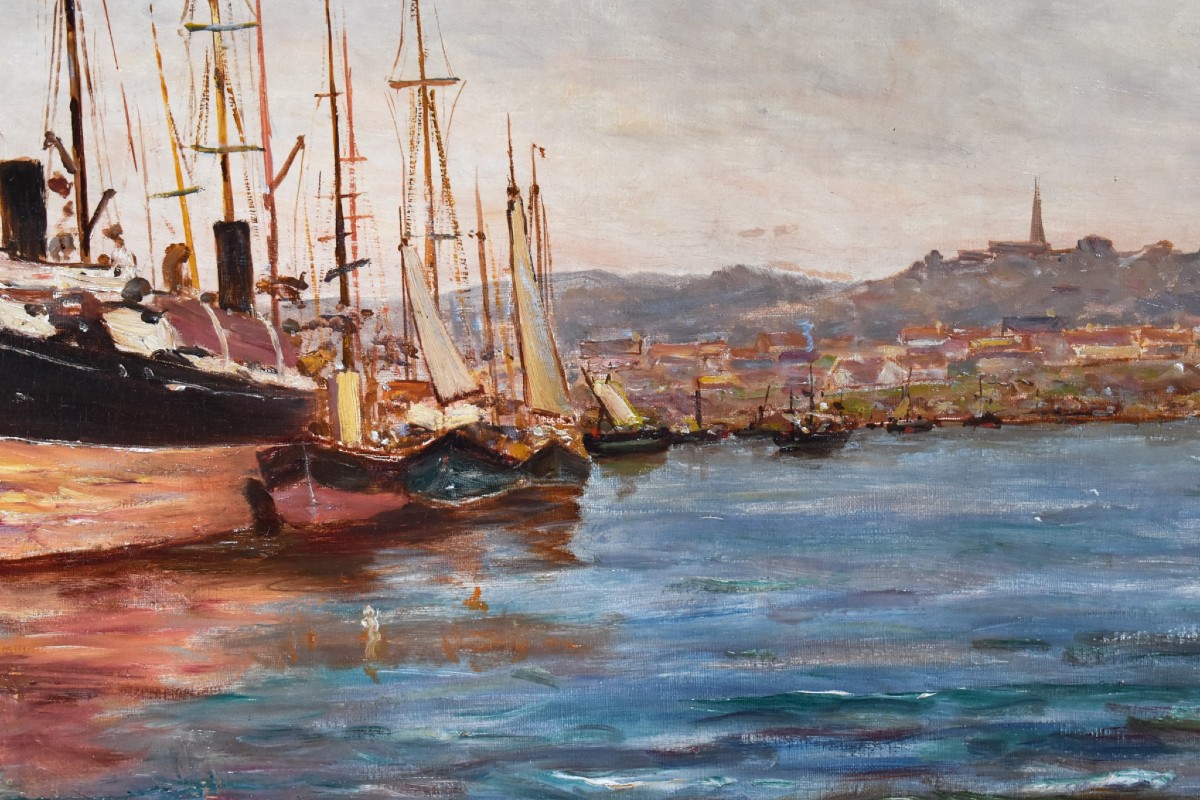 Jean Louis Verdié - Coastal Landscape-photo-3