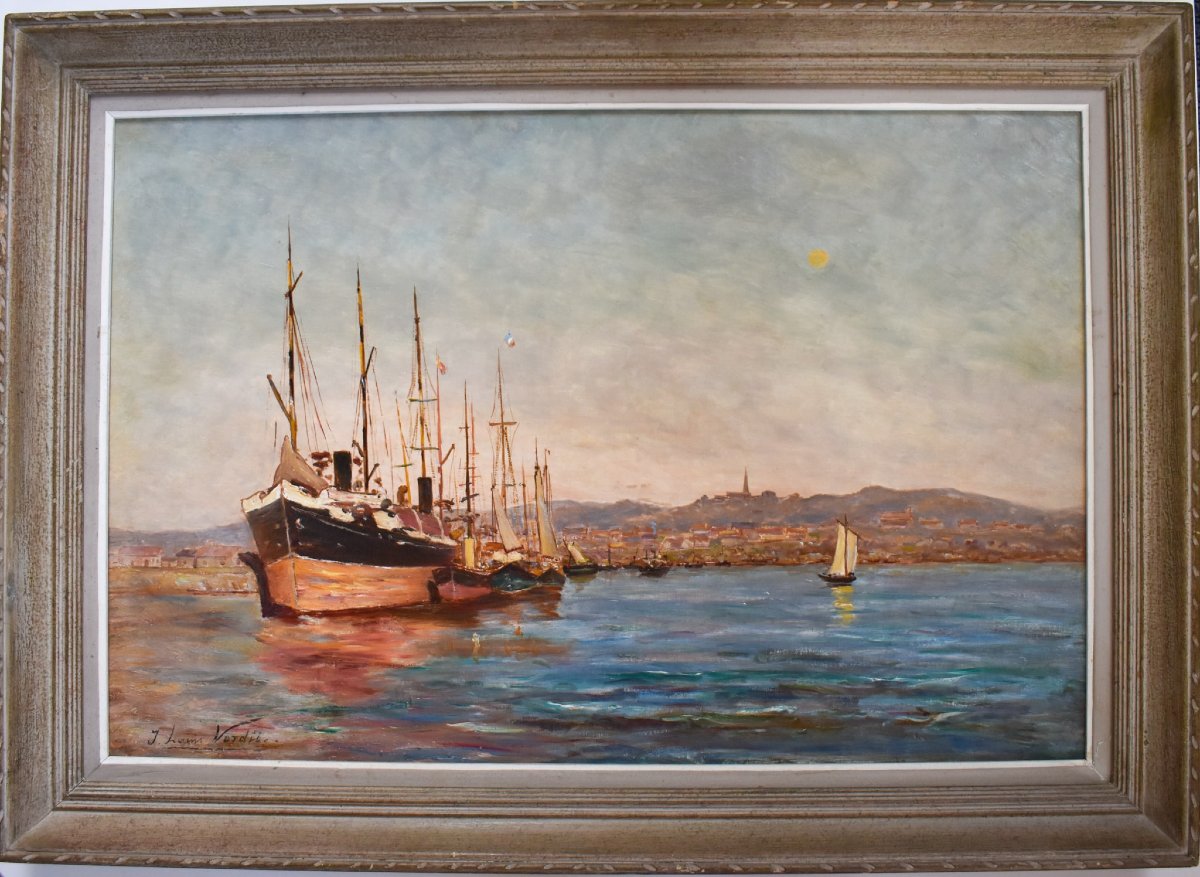 Jean Louis Verdié - Coastal Landscape-photo-2