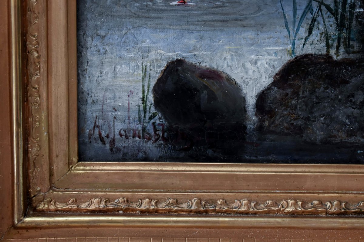 Alfred Jansson - Un garçon à la pêche-photo-5