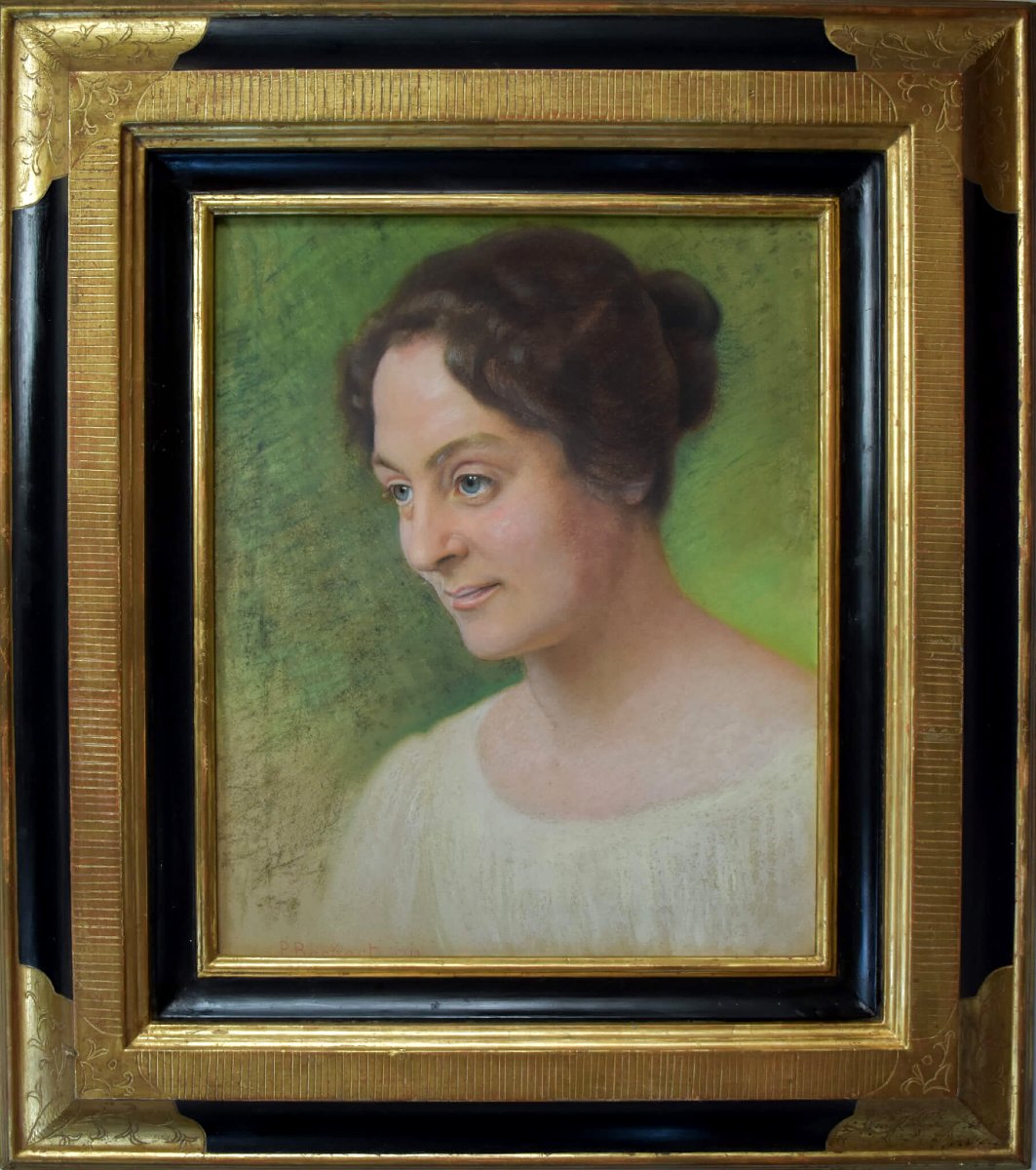 Paul Beckert - Portrait de femme-photo-2