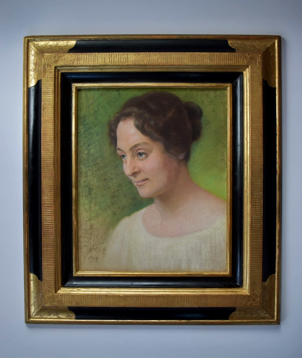 Paul Beckert - Portrait de femme-photo-3