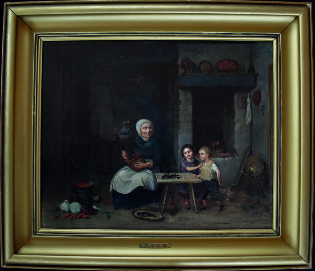 Johan Christoffer Boklund - Intérieur de cuisine rustique-photo-2
