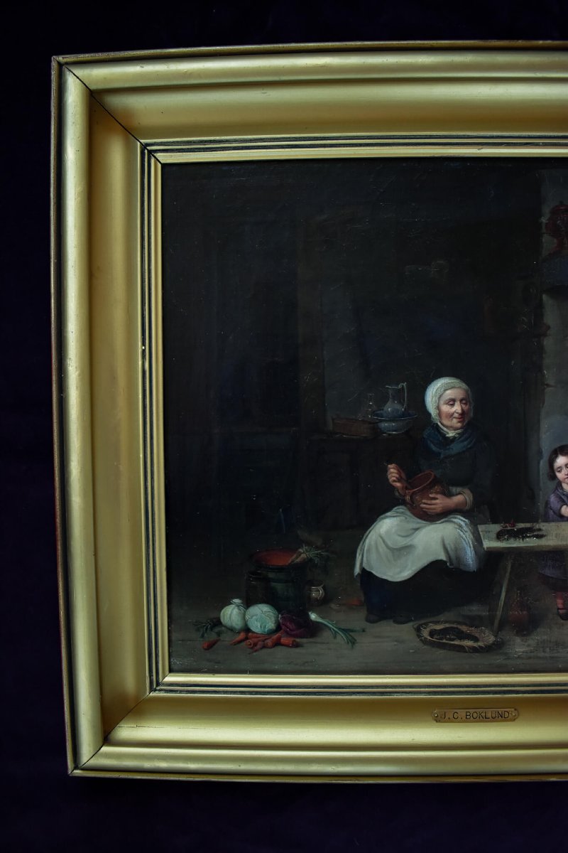 Johan Christoffer Boklund - Intérieur de cuisine rustique-photo-3