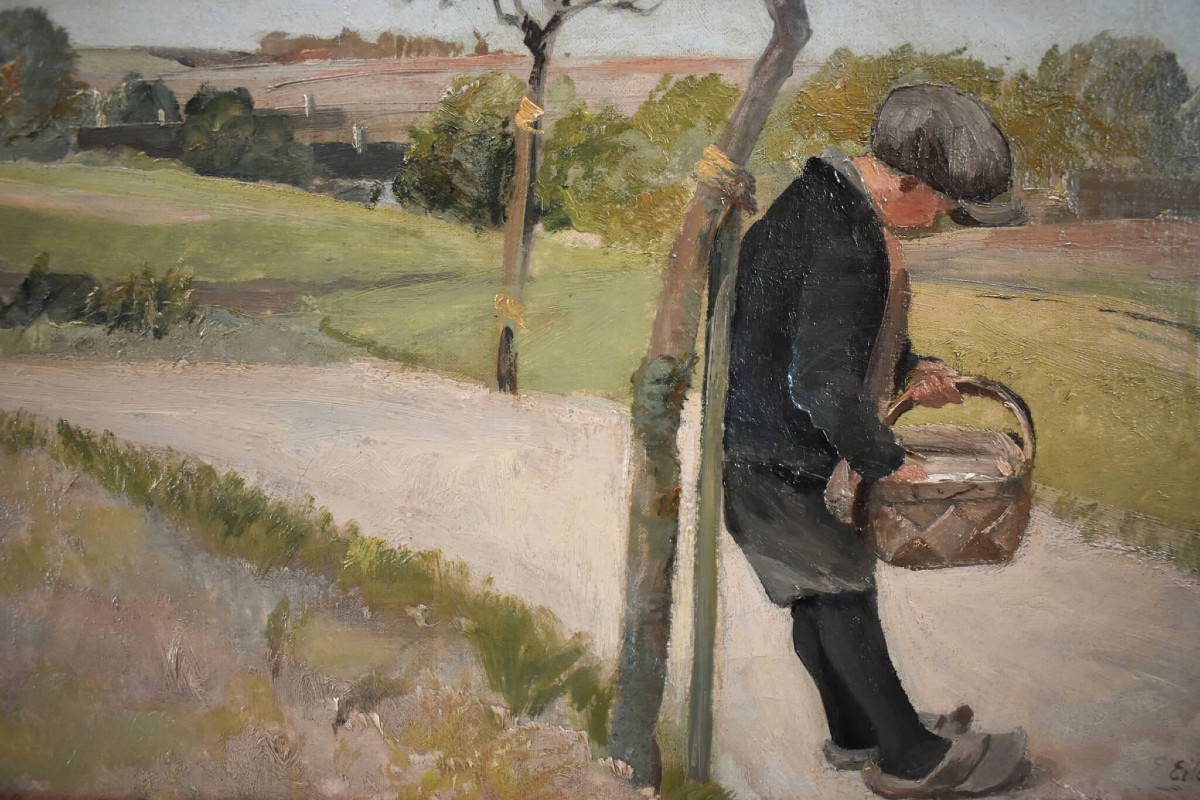 Eiler Sørensen  - Landscape With Young Boy-photo-4