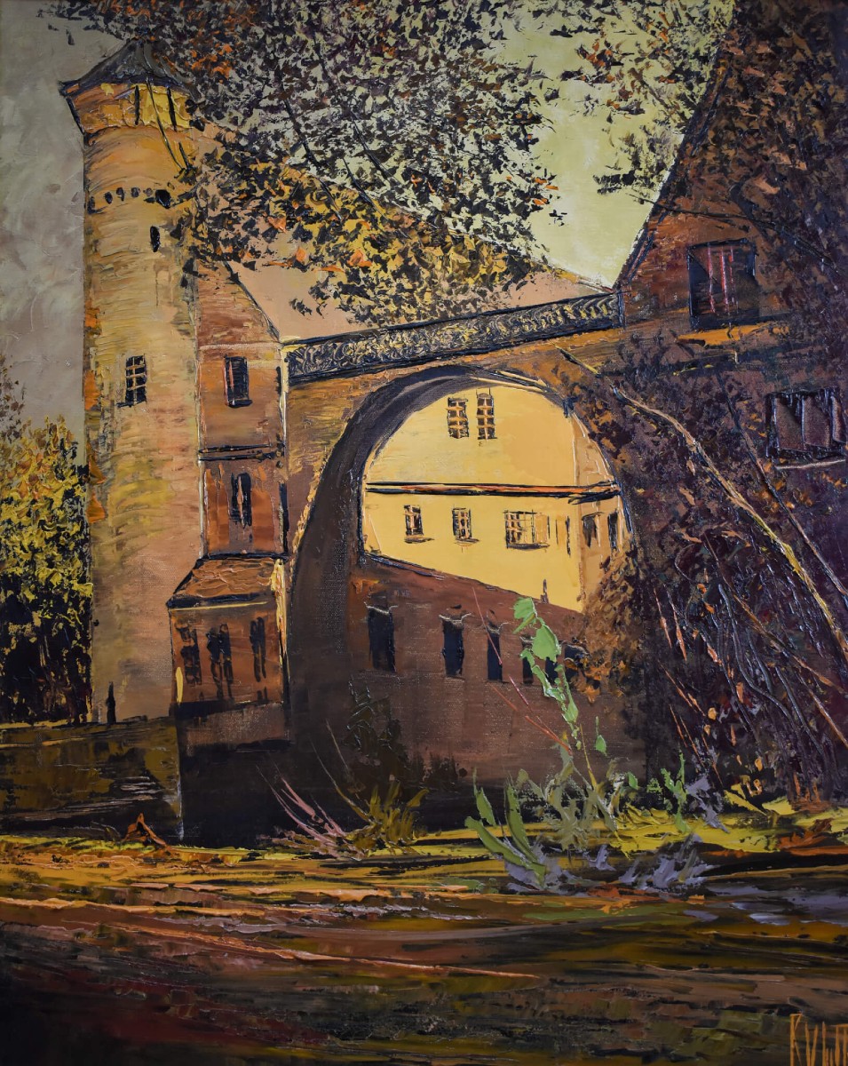 Otto Rut - Paysage du château de Furstenau-photo-3