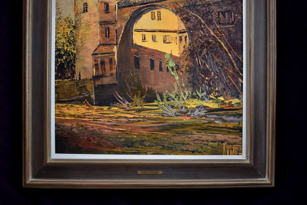 Otto Rut - Paysage du château de Furstenau-photo-4