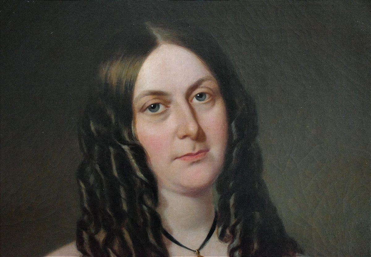 Arthur Miles - Portrait Of Charlotte Waddell, 1867-photo-1