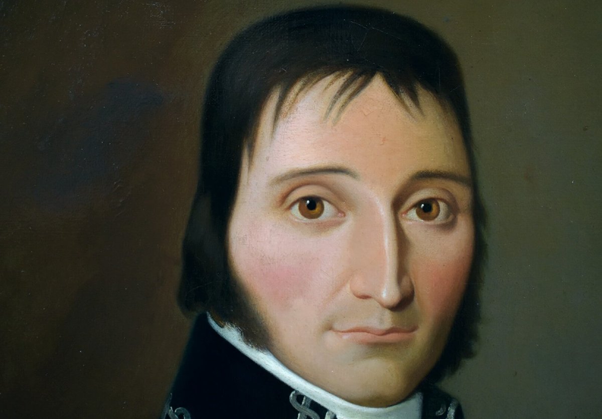 Charles Antoine Paré - Portrait d'un gentilhomme-photo-1