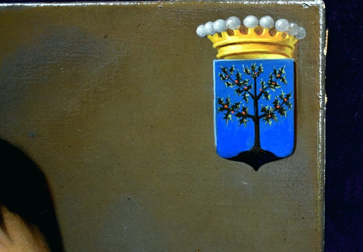 Charles Antoine Paré - Portrait d'un gentilhomme-photo-3