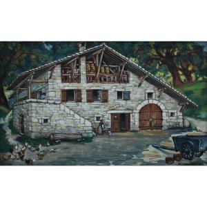 André Chabert - La ferme en pierre