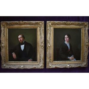 Lorenz Clasen - Portraits de M. et Mme Bloch