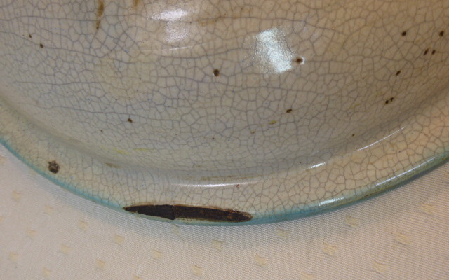 Rare Moroccan Plate With Boat, Fes, 19th Century-photo-4