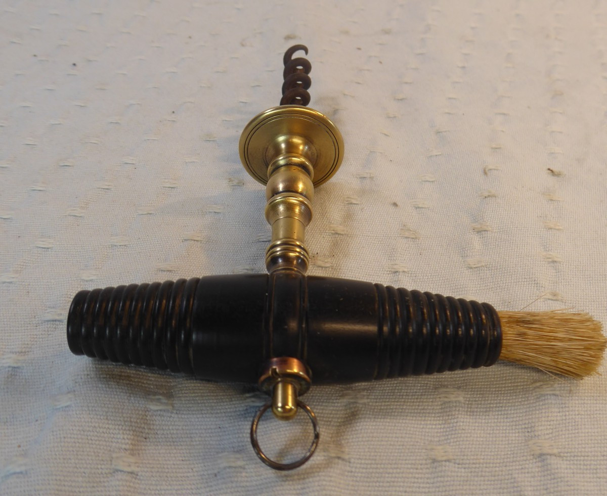 English Corkscrew In The Henshall Style, 19th Century.-photo-3