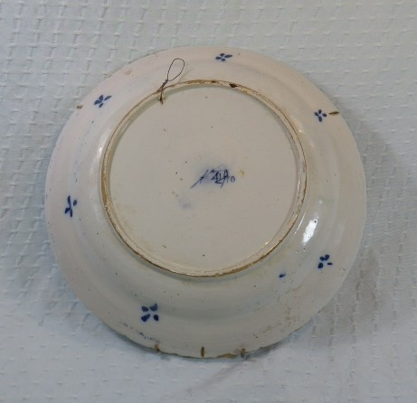 Delftware Dish, Early 18th Century-photo-3