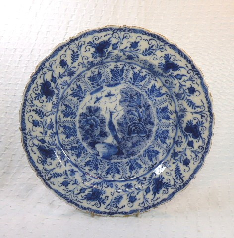 Delftware Dish, Early 18th Century
