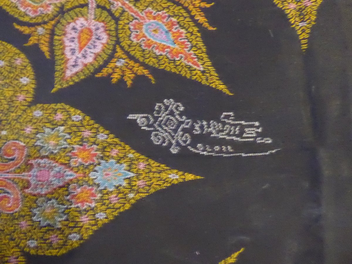 Parisian Cashmere Shawl By Barras – Circa 1850-photo-3