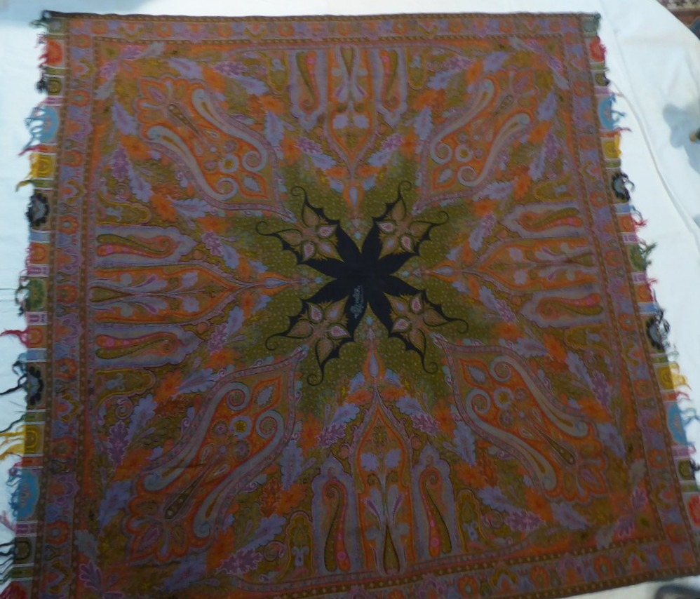 Parisian Cashmere Shawl By Barras – Circa 1850