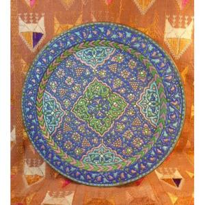 Plat Syrien en émail