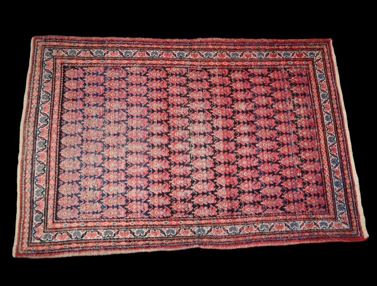 Tapis Kachkaï ancien, 131 x 198 cm, laine nouée main, Perse ( Iran), début du XXème 1920-1930-photo-2