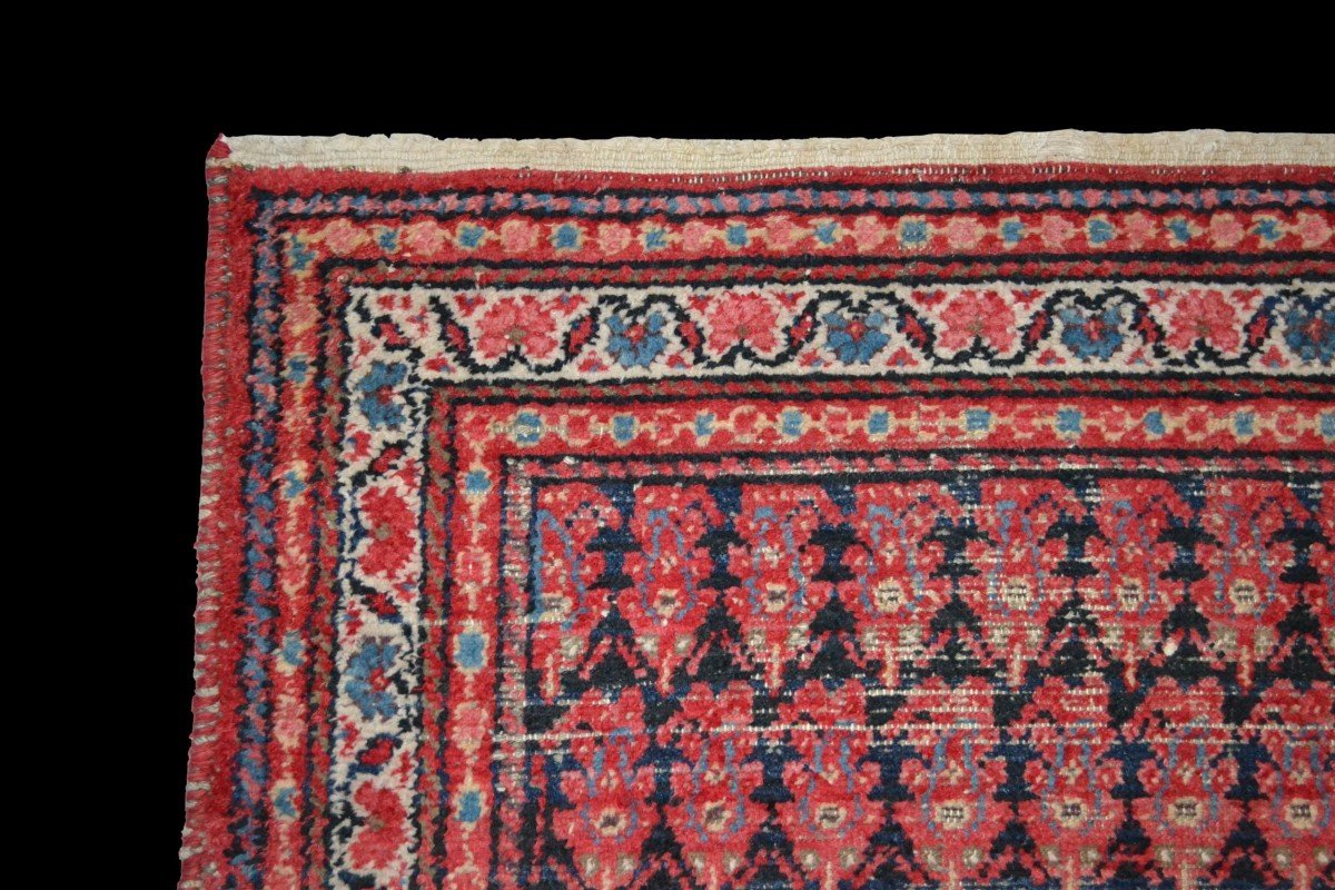 Tapis Kachkaï ancien, 131 x 198 cm, laine nouée main, Perse ( Iran), début du XXème 1920-1930-photo-5