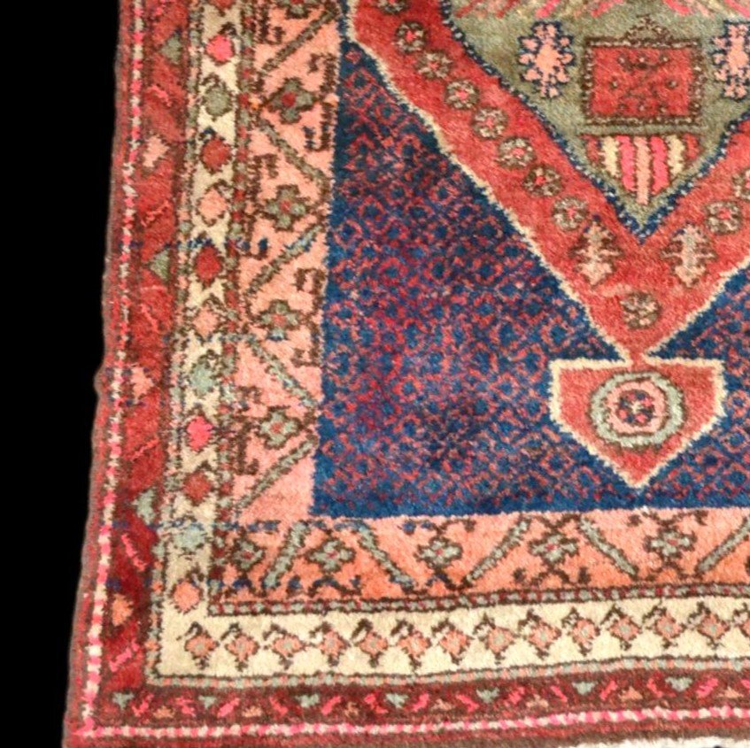 Tapis d'Anatolie, Turquie, 105 cm x 152 cm, laine nouée main, milieu du XXème Siècle-photo-2