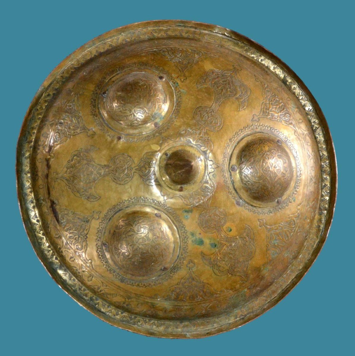 Rondache, Shield, Persia, XIX Century-photo-3