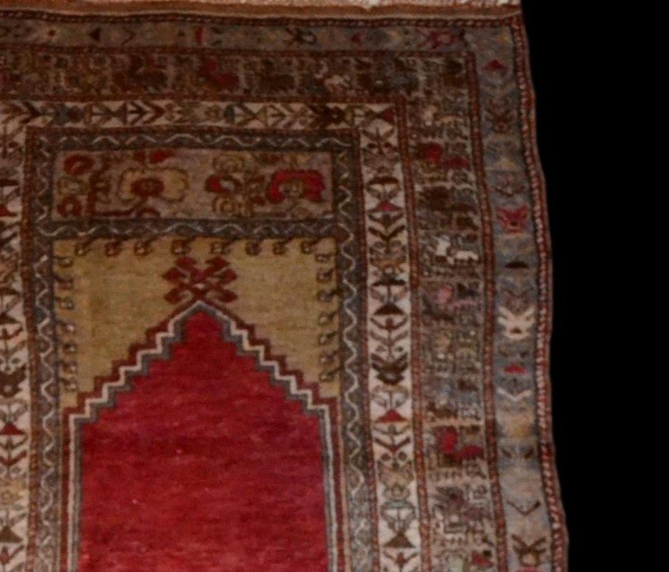 Obruk Rug, Yuruk Tribe, 133 X 174 Cm, Hand-knotted Wool On Wool Circa 1900, Konya Region-photo-1