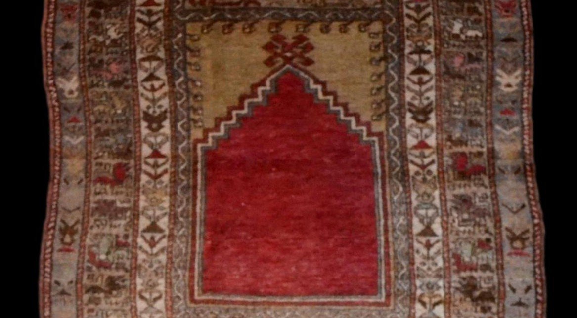Obruk Rug, Yuruk Tribe, 133 X 174 Cm, Hand-knotted Wool On Wool Circa 1900, Konya Region-photo-2