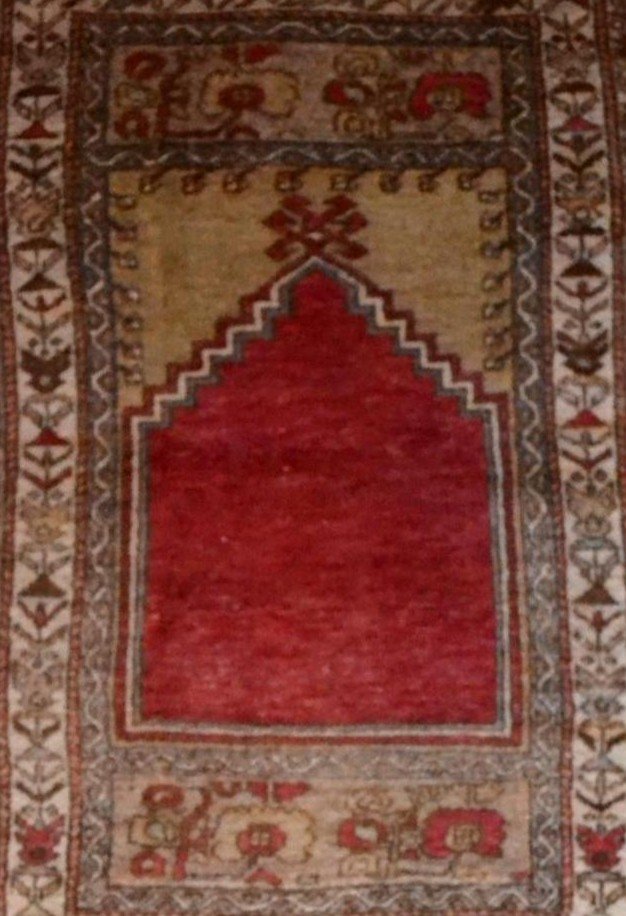 Obruk Rug, Yuruk Tribe, 133 X 174 Cm, Hand-knotted Wool On Wool Circa 1900, Konya Region-photo-5