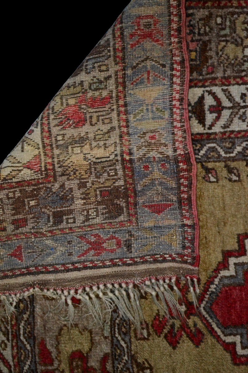 Obruk Rug, Yuruk Tribe, 133 X 174 Cm, Hand-knotted Wool On Wool Circa 1900, Konya Region-photo-6