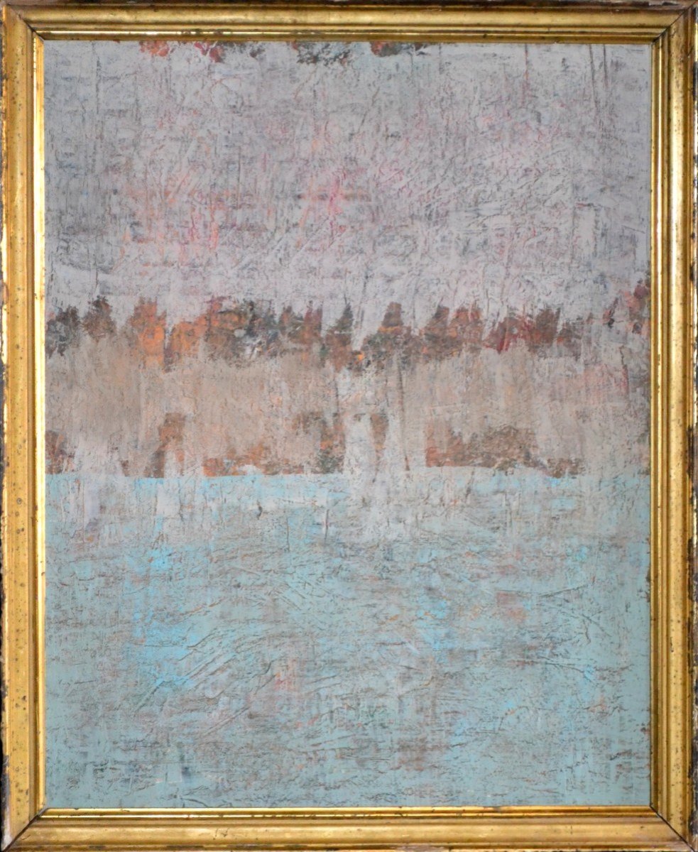 Ten Paintings From Erwin Steinbach Mixt Techniques (1964-) On Canvas Or Wood-photo-4