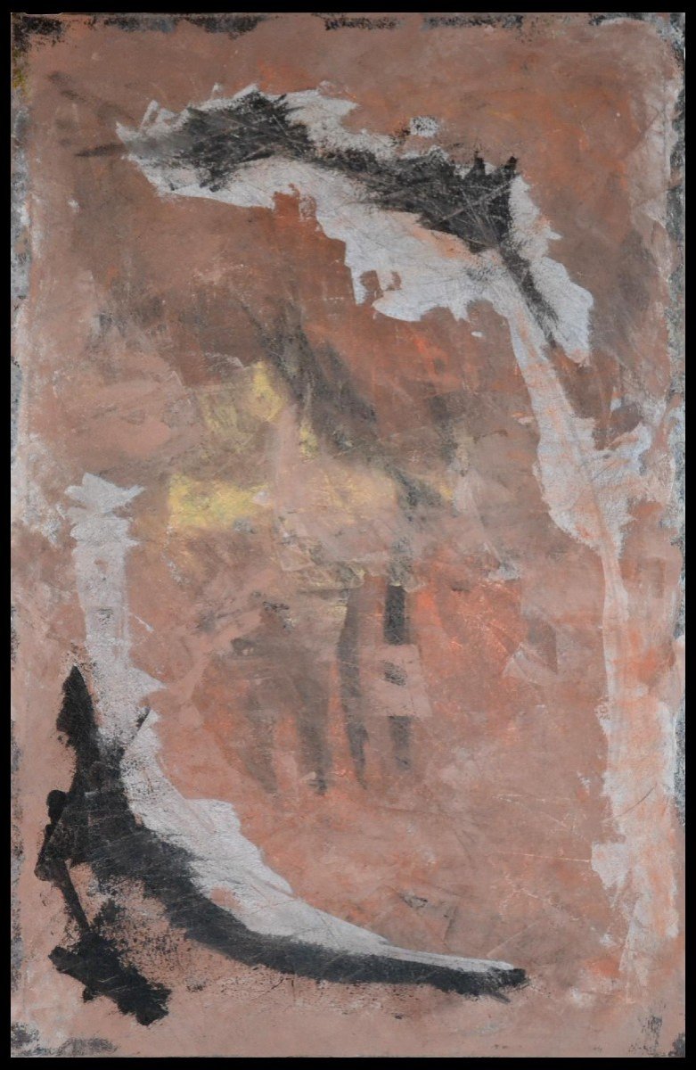 Ten Paintings From Erwin Steinbach Mixt Techniques (1964-) On Canvas Or Wood-photo-6
