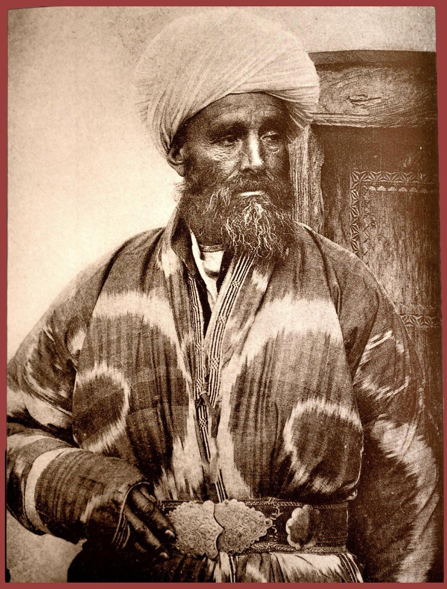Tapis Yomoud des Turkmènes, 164 x 227 cm, laine sur laine nouées main, première partie du XXème siècle-photo-8