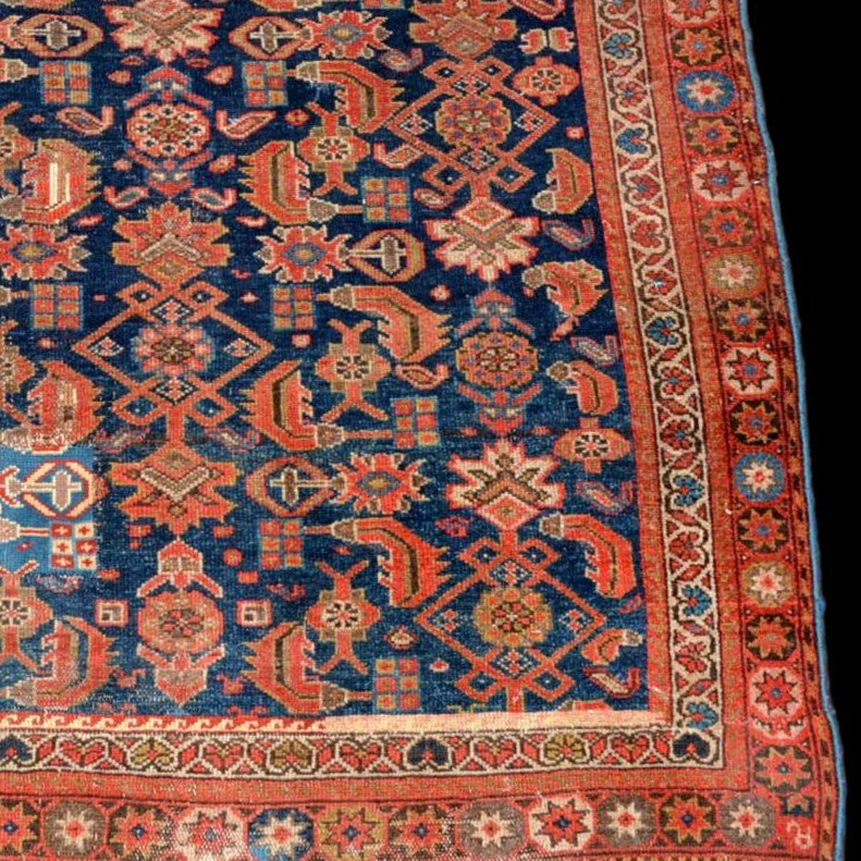 Tci-tchi Dated 1924, 142 Cm X 193 Cm, Hand-knotted Wool In Chechnya, Caucasus, Collection-photo-3