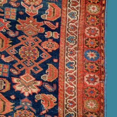 Tci-tchi Dated 1924, 142 Cm X 193 Cm, Hand-knotted Wool In Chechnya, Caucasus, Collection-photo-6