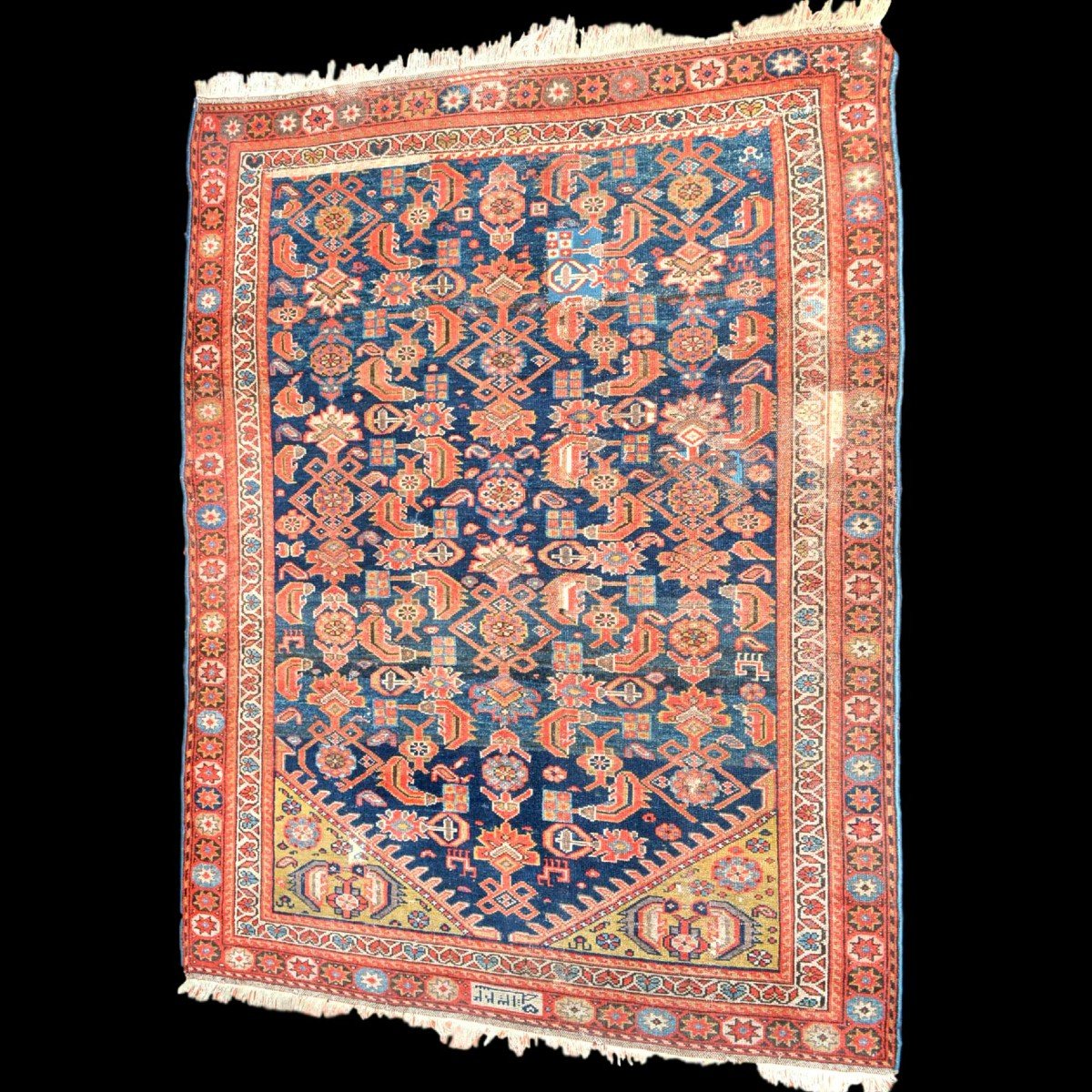 Tci-tchi Dated 1924, 142 Cm X 193 Cm, Hand-knotted Wool In Chechnya, Caucasus, Collection-photo-8