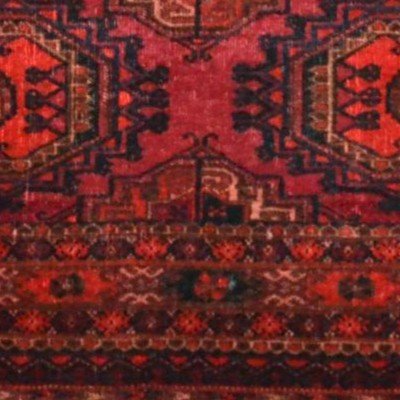 Chouval Tekké, 80 Cm X 135 Cm, Wool / Wool Hand Knotted In Central Asia Before 1950, Good Condition-photo-3