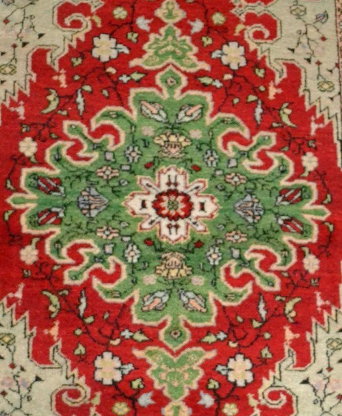 Kazak Carpet, Anatolia Or Armenia, 143 X 190 Cm, Hand-knotted Wool Circa 1950-1960, Very Good Condition-photo-3