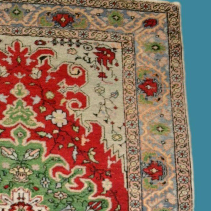 Kazak Carpet, Anatolia Or Armenia, 143 X 190 Cm, Hand-knotted Wool Circa 1950-1960, Very Good Condition-photo-1