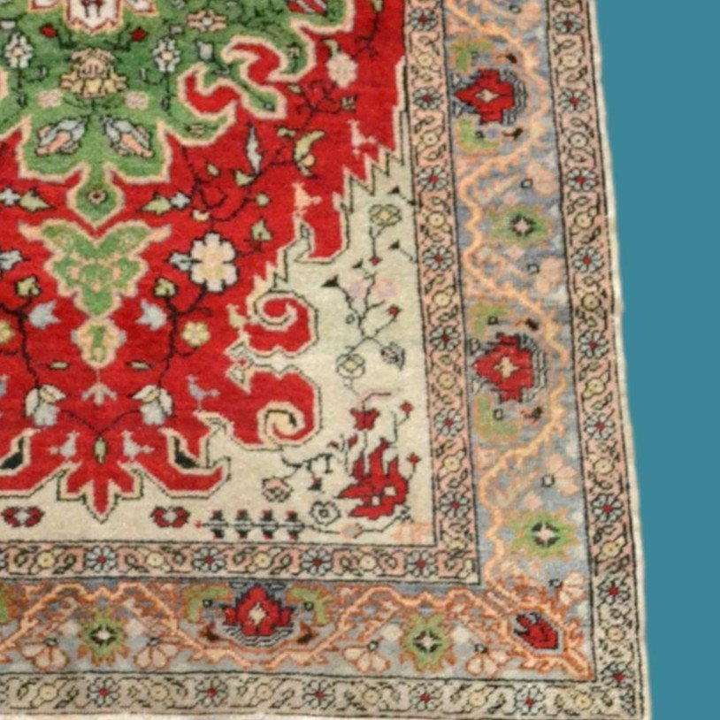 Kazak Carpet, Anatolia Or Armenia, 143 X 190 Cm, Hand-knotted Wool Circa 1950-1960, Very Good Condition-photo-4