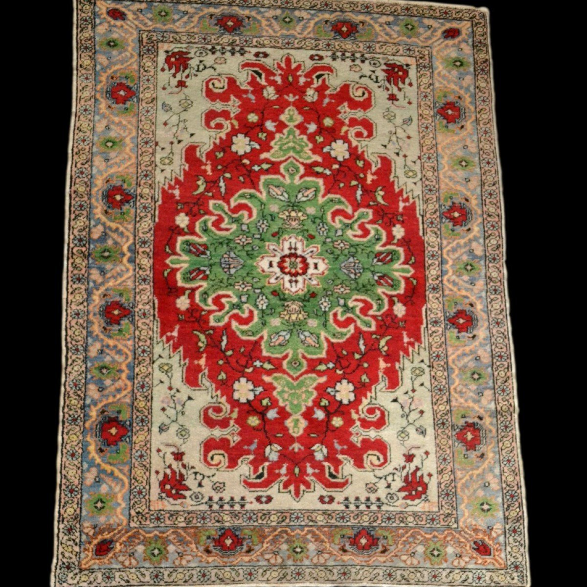 Kazak Carpet, Anatolia Or Armenia, 143 X 190 Cm, Hand-knotted Wool Circa 1950-1960, Very Good Condition