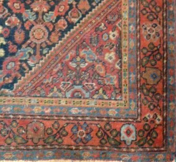 Malayer, Persian, 130 Cm X 197 Cm, Hand-knotted Wool In Iran, Mid-20th Century, 1950,-photo-5
