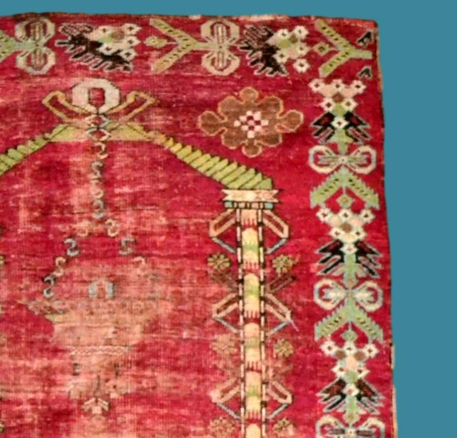Kirsehir - Medjidi, Ottoman, 102 X 157 Cm, Hand-knotted Wool/wool, Mid-19th Century Turkey-photo-1