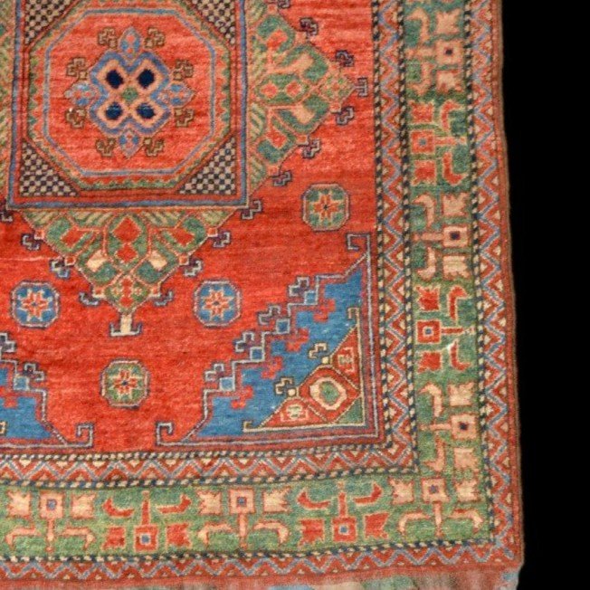 Kazak, 125 Cm X 175 Cm, Hand-knotted Wool In Anatolia Or Georgia Around 1970, Perfect Condition-photo-4