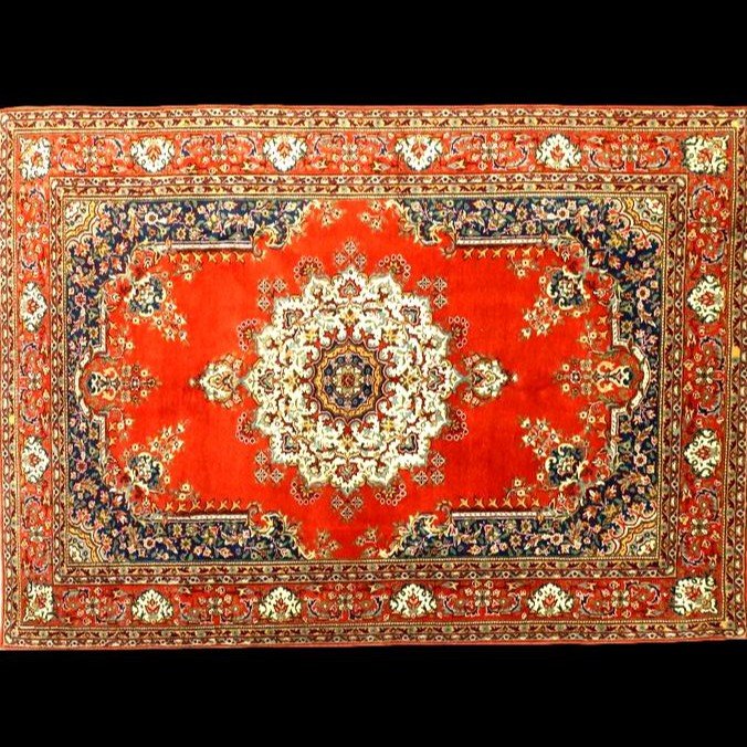 Kayseri, 170 Cm X 235 Cm, Hand-knotted Wool In Turkey Around 1970, In Perfect Condition-photo-2